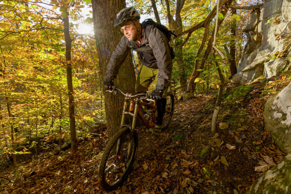 Biking at Wayne National Forest