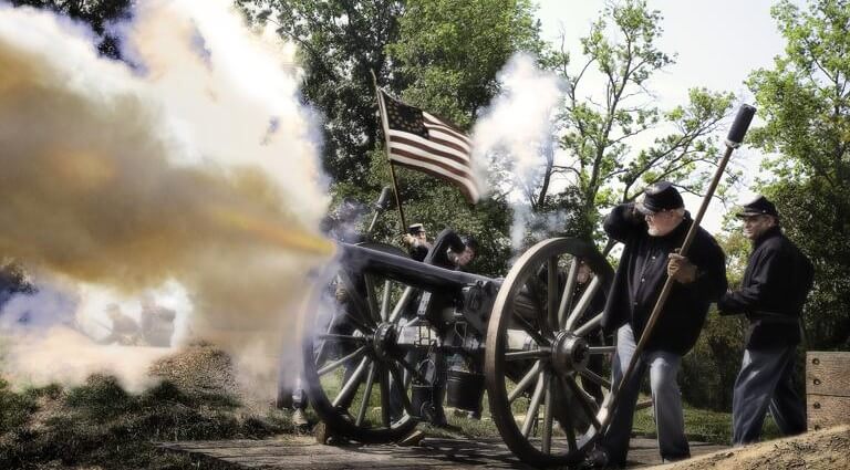 civil war cannon