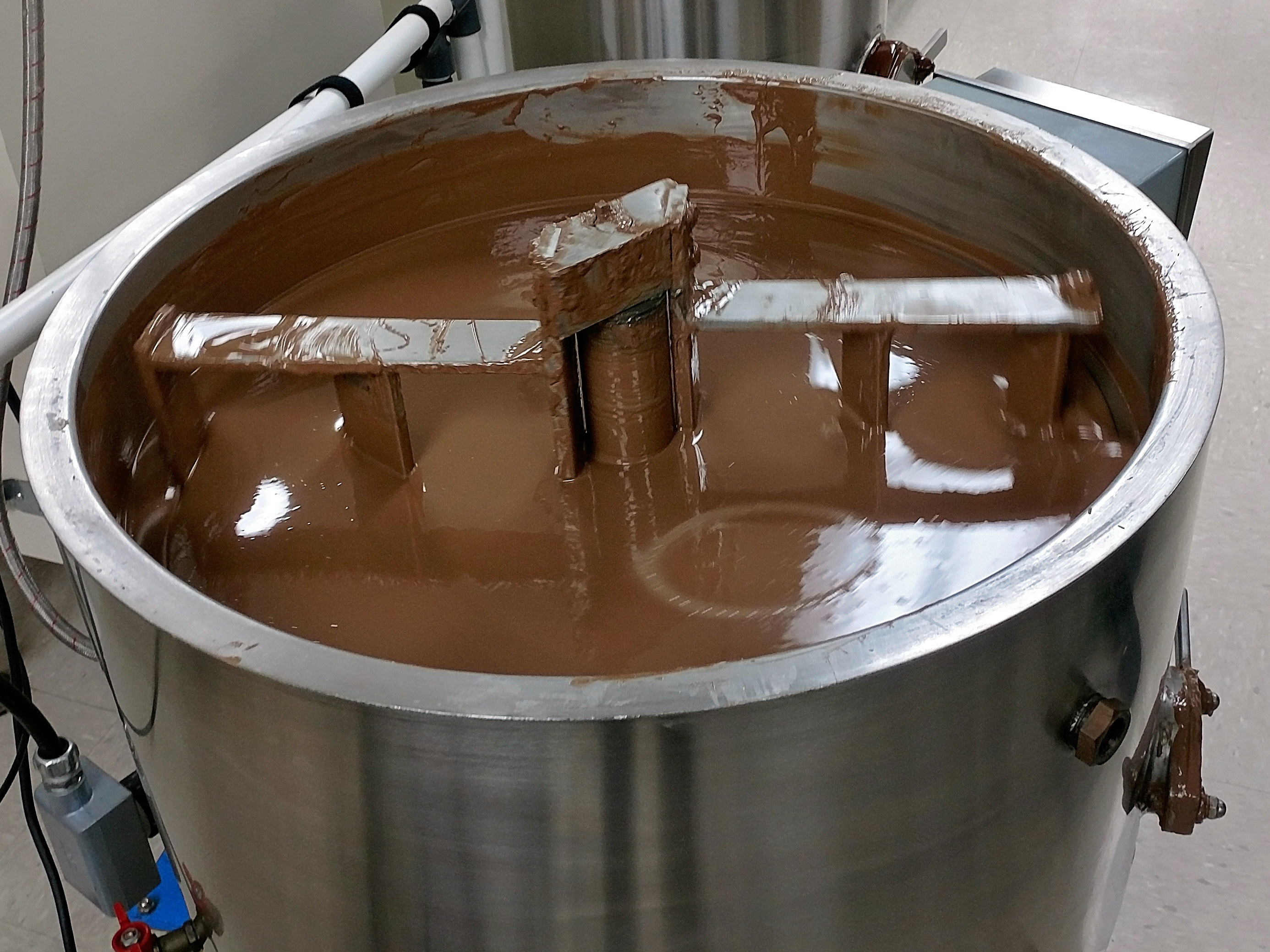 making chocolate