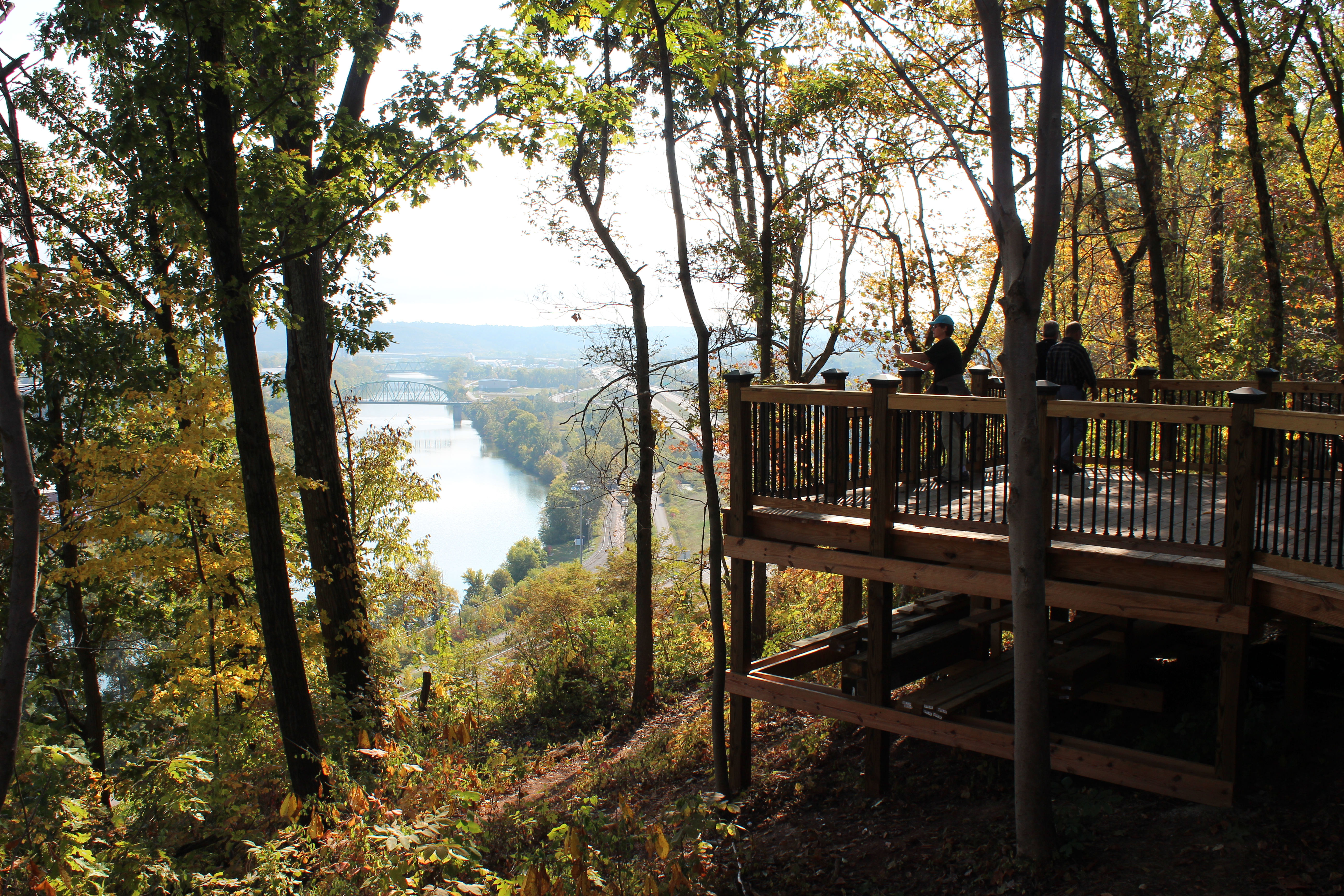 Fort boreman scenic overlook