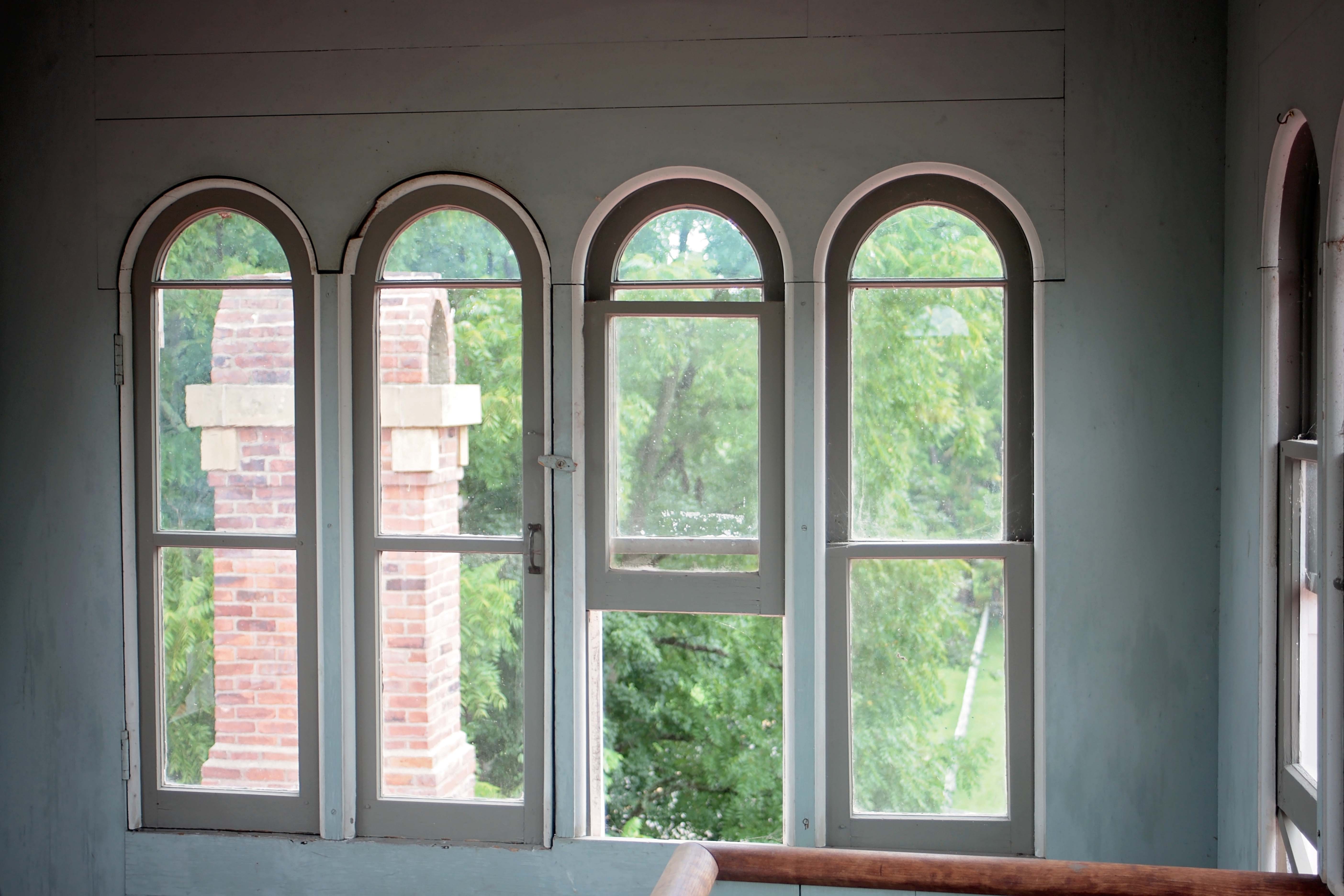 Henderson hall windows