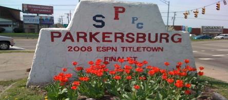 Parkersburg sign
