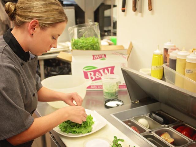 chef preparing food