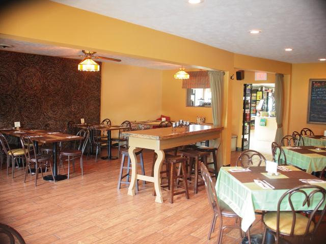 inside the restaurant