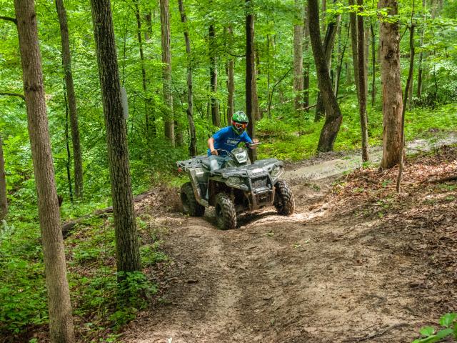 ATV riding