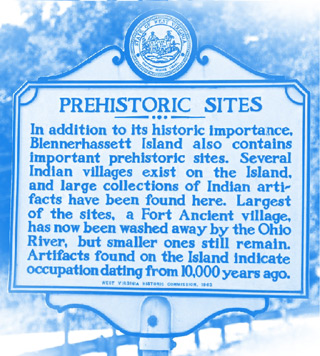 Blennerhassett site Sign