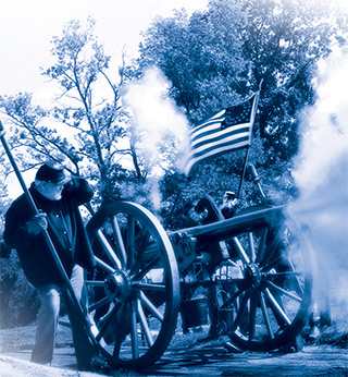 Henderson Heritage Festival Cannon firing