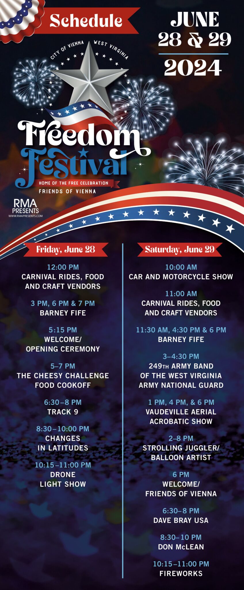 Freedom Festival Greater Parkersburg CVB